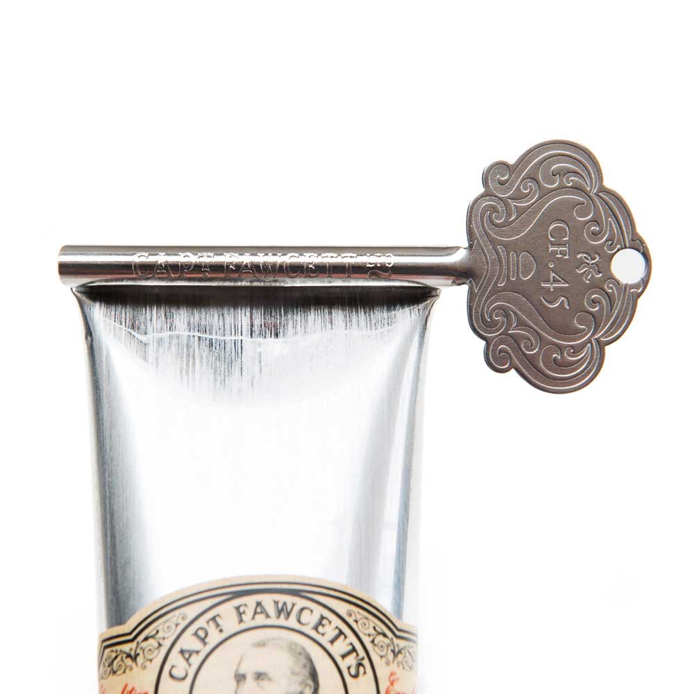 Captain Fawcett Metal Tube Key
