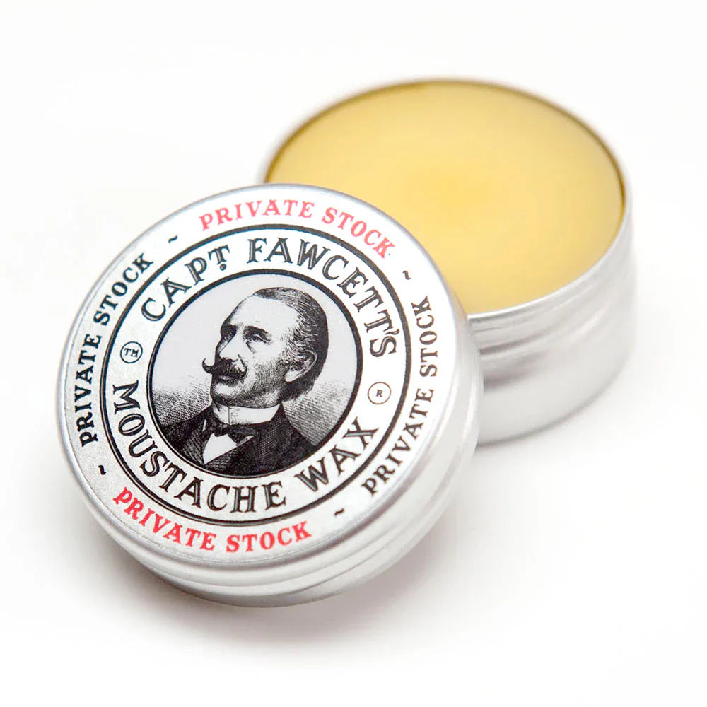 Captain Fawcett Private Stock Moustache Wax  - 15ml/0.5 oz