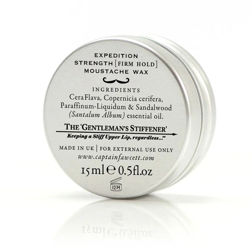 Captain Fawcett Expedition Strength Moustache Wax - 15ml/0.5 oz