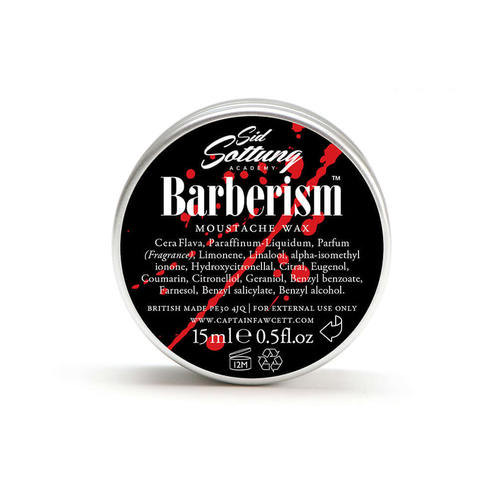 Captain Fawcett Barberism Moustache Wax  - 15ml/0.5 oz