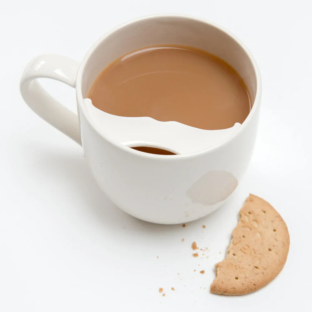 Captain Fawcett Moustache Guard Cup Large  - Left Handed