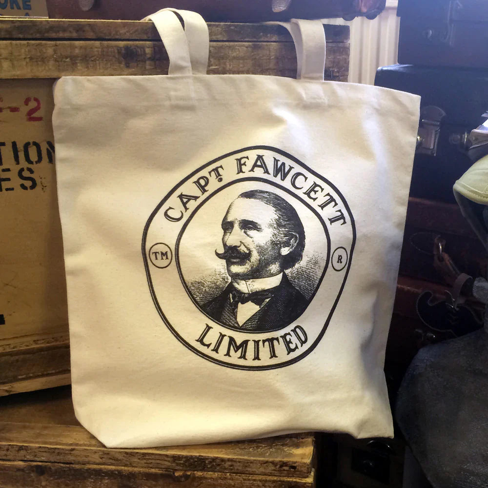 Captain Fawcett Tote Bag