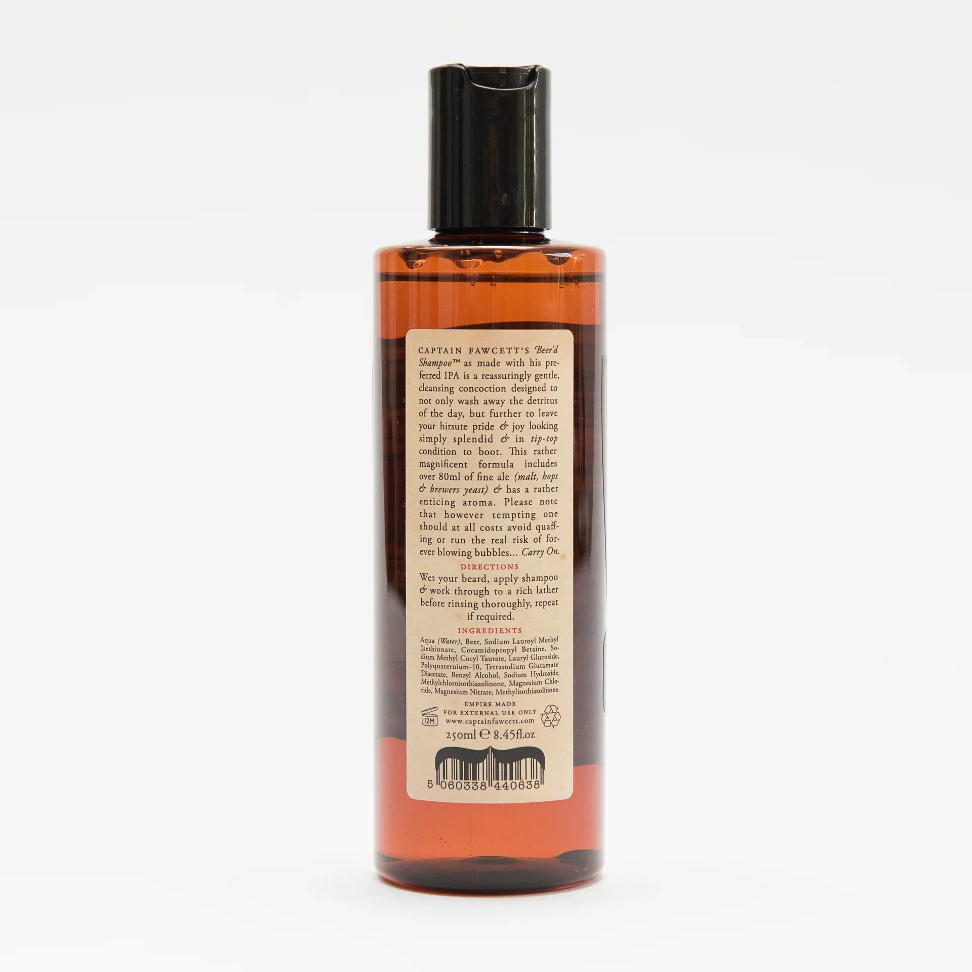 Captain Fawcett Beer'd Shampoo - 250ml