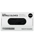 Standard Issue Black Nitrile Gloves