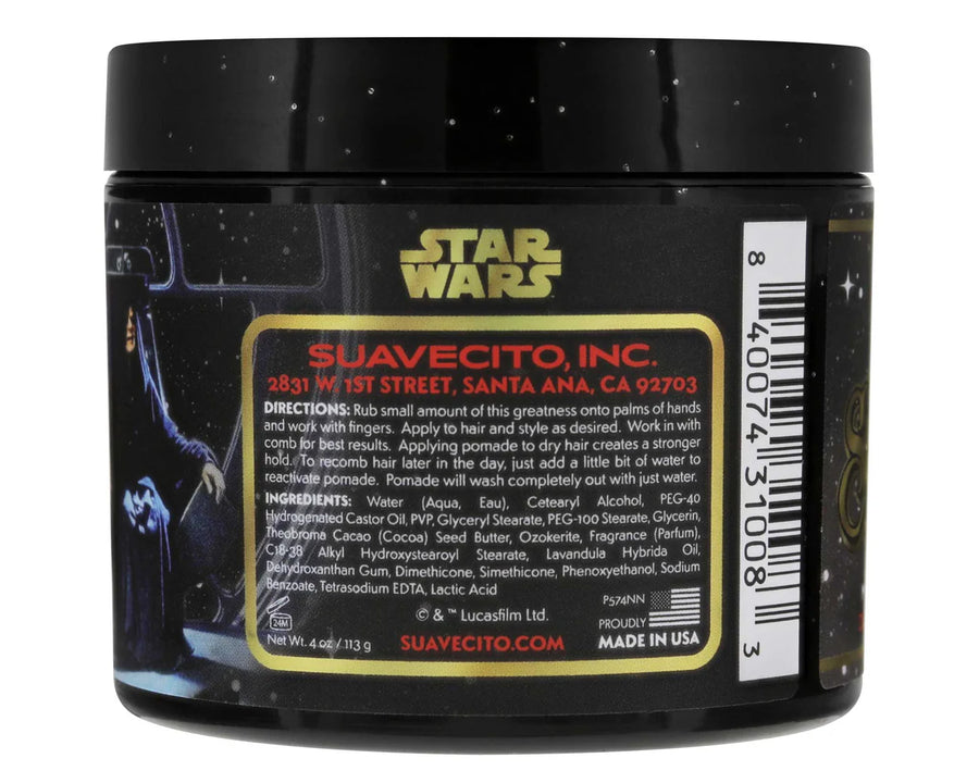 Suavecito x Star Wars Matte Pomade Dark Side Scent