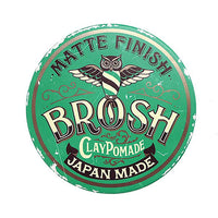 BROSH Matte Finish Clay Pomade - 4oz