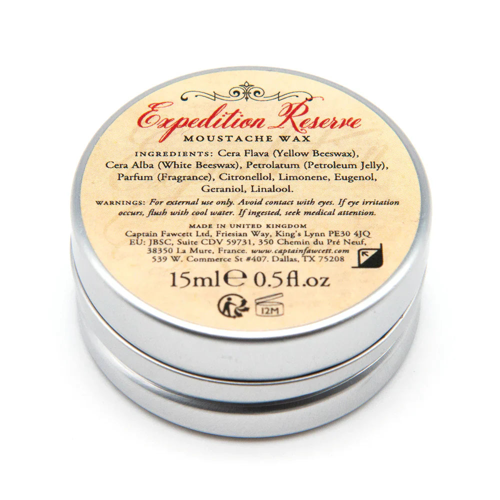 Captain Fawcett Expedition Reserve Moustache Wax - 15ml/0.5 oz