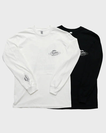 Brosh × Fusty Works L/S T-Shirt Owl Logo