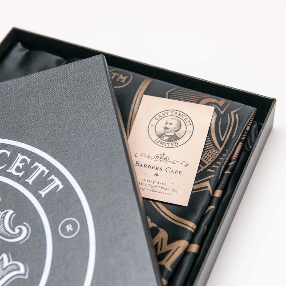 Captain Fawcett Barbers Cape