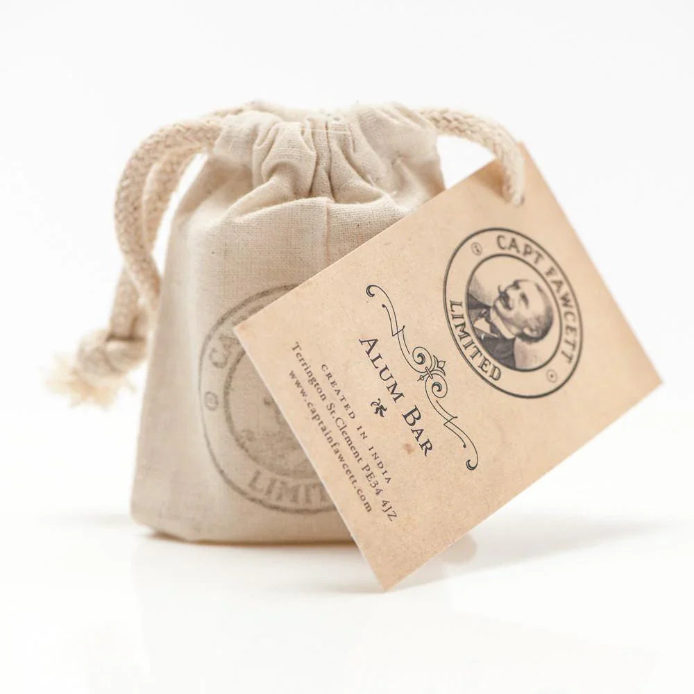 Captain Fawcett Traditional Alum Bar - 90g