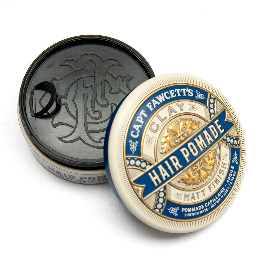 Captain Fawcett Matt Clay Pomade (Blue) 100g - 3.53 oz