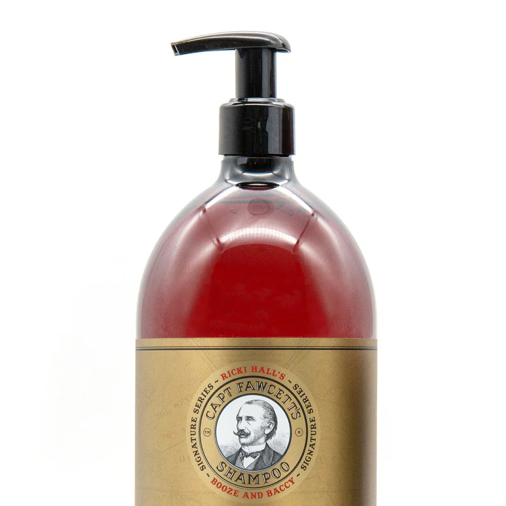 Captain Fawcett Ricki Hall's Booze &amp; Baccy Shampoo - 1 Litre