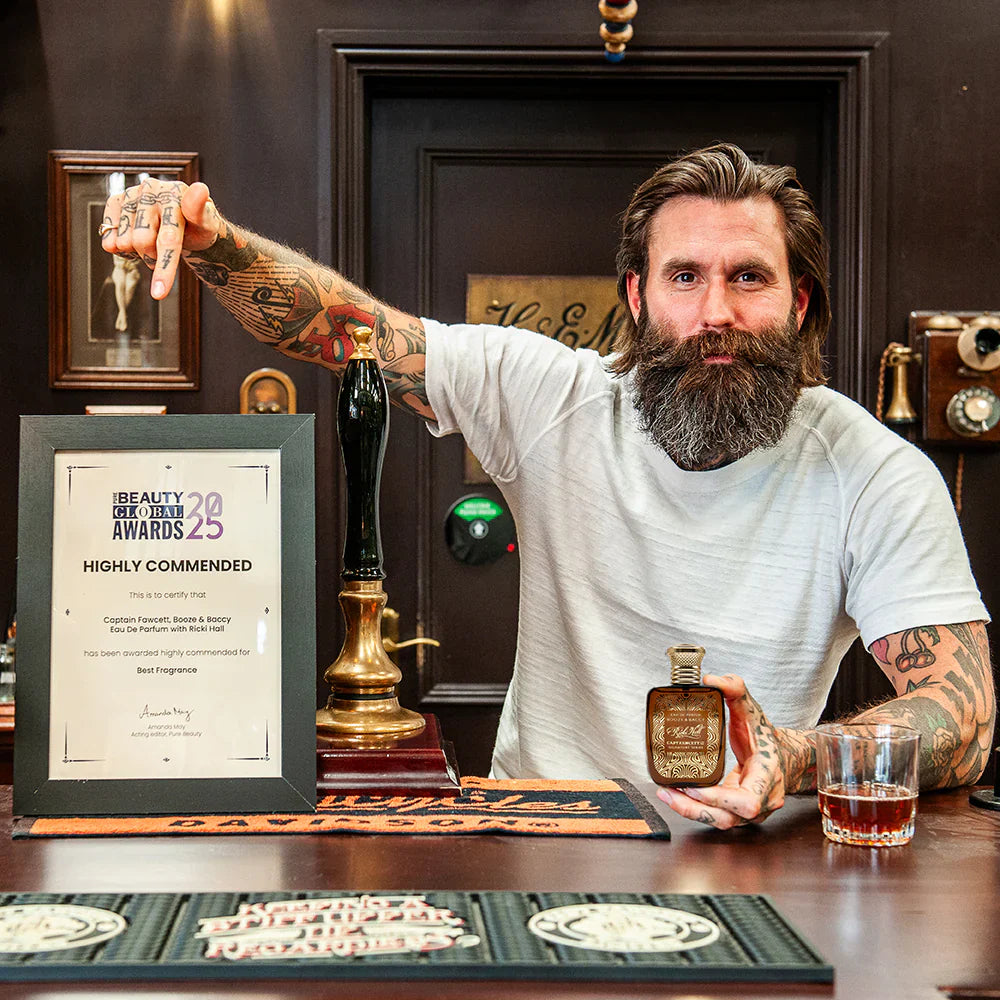 Captain Fawcett Ricki Hall's Booze &amp; Baccy Eau de Parfum - 50ml