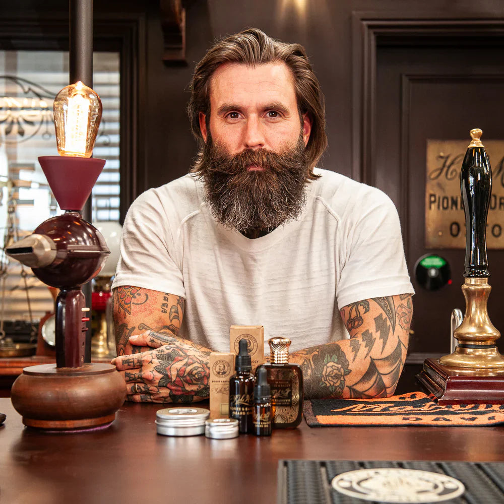 Captain Fawcett Ricki Hall's Booze &amp; Baccy Beard Oil 10ml Travel Sized