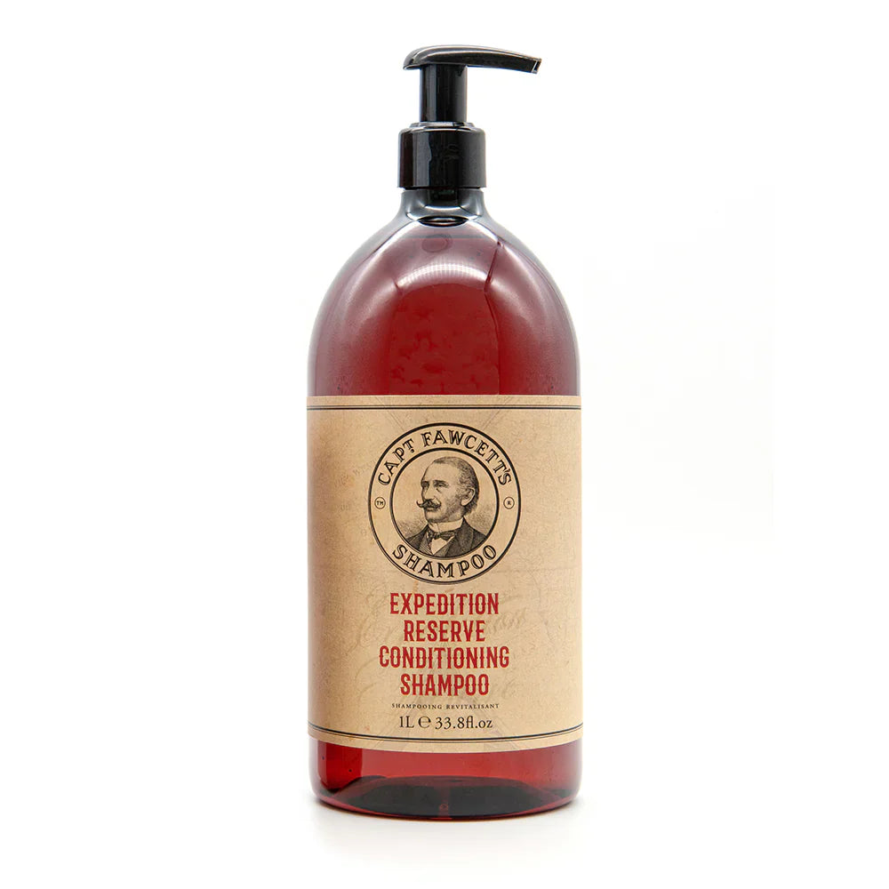 Captain Fawcett Expedition Reserve Shampoo - 1 Litre
