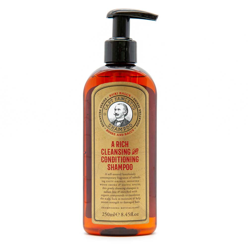 Captain Fawcett Ricki Hall's Booze &amp; Baccy Shampoo - 250ml