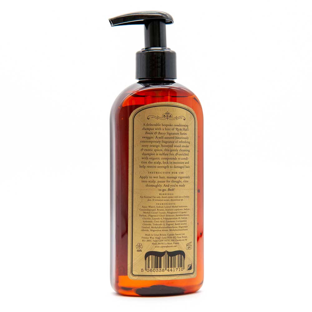 Captain Fawcett Ricki Hall's Booze &amp; Baccy Shampoo - 250ml