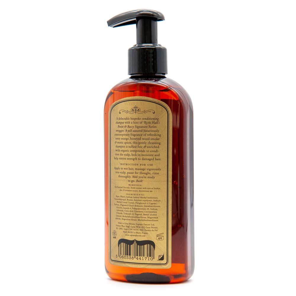 Captain Fawcett Ricki Hall's Booze &amp; Baccy Shampoo - 250ml