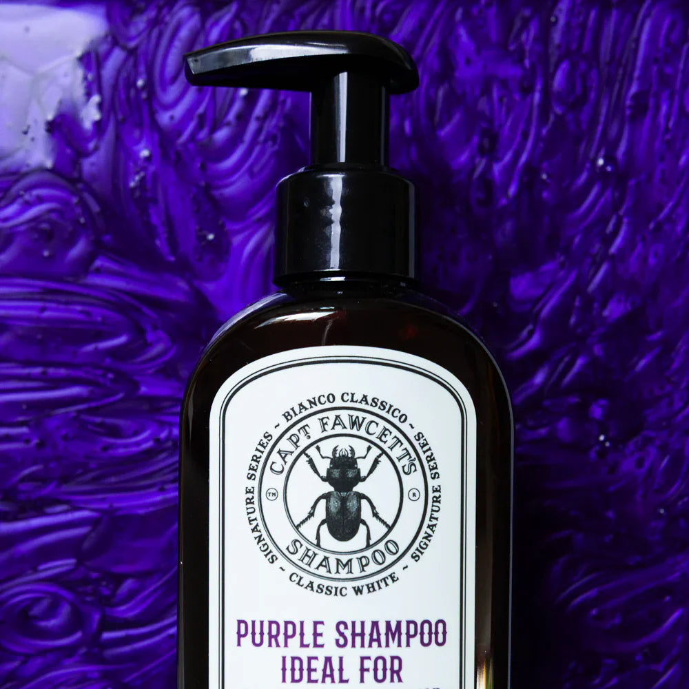 Captain Fawcett Bianco Classico Purple Shampoo - 250ml