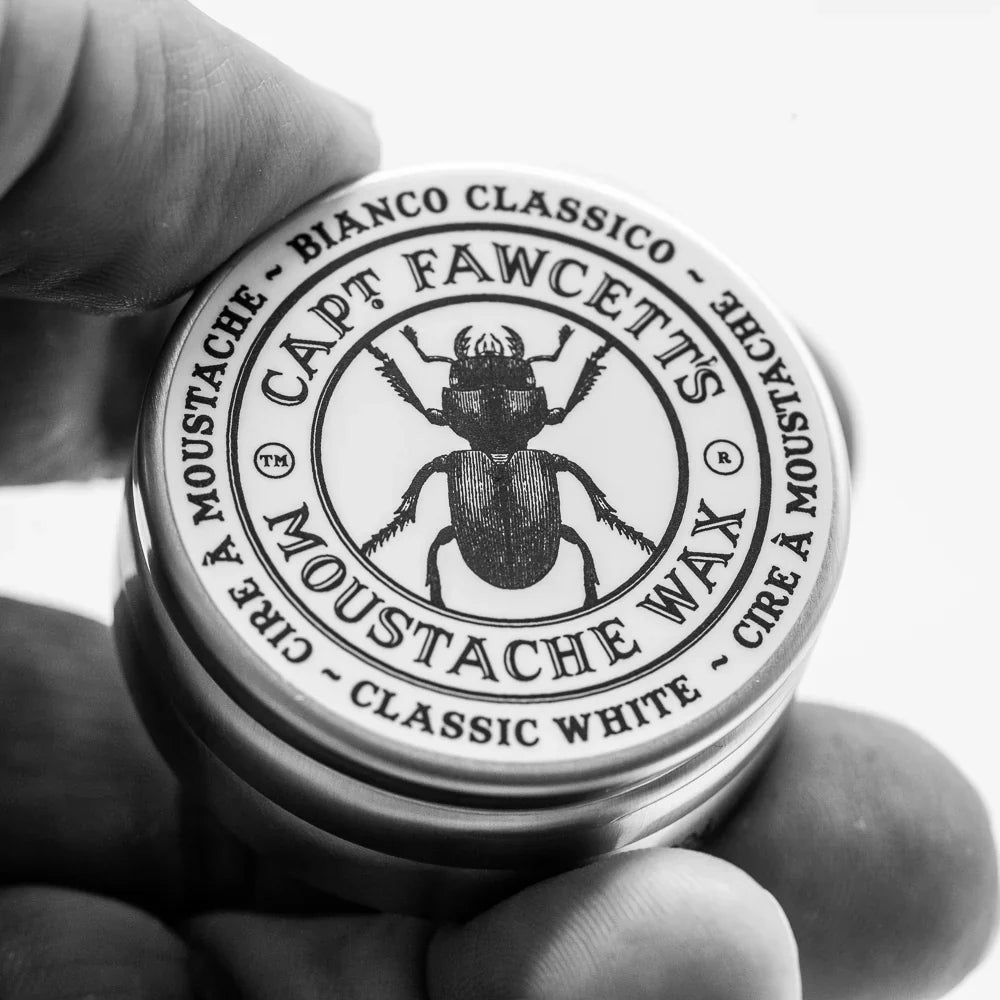 Captain Fawcett Bianco Classico Moustache Wax - 15ml/0.5 oz