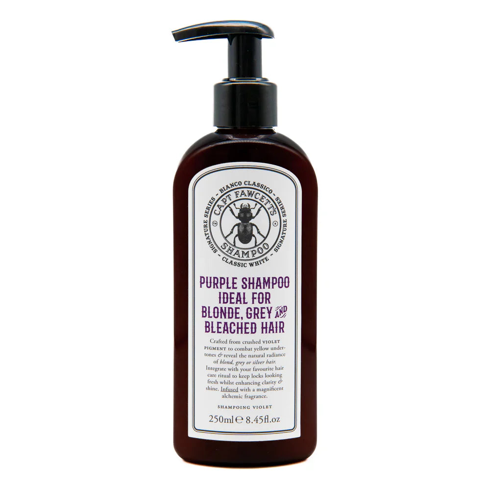 Captain Fawcett Bianco Classico Purple Shampoo - 250ml