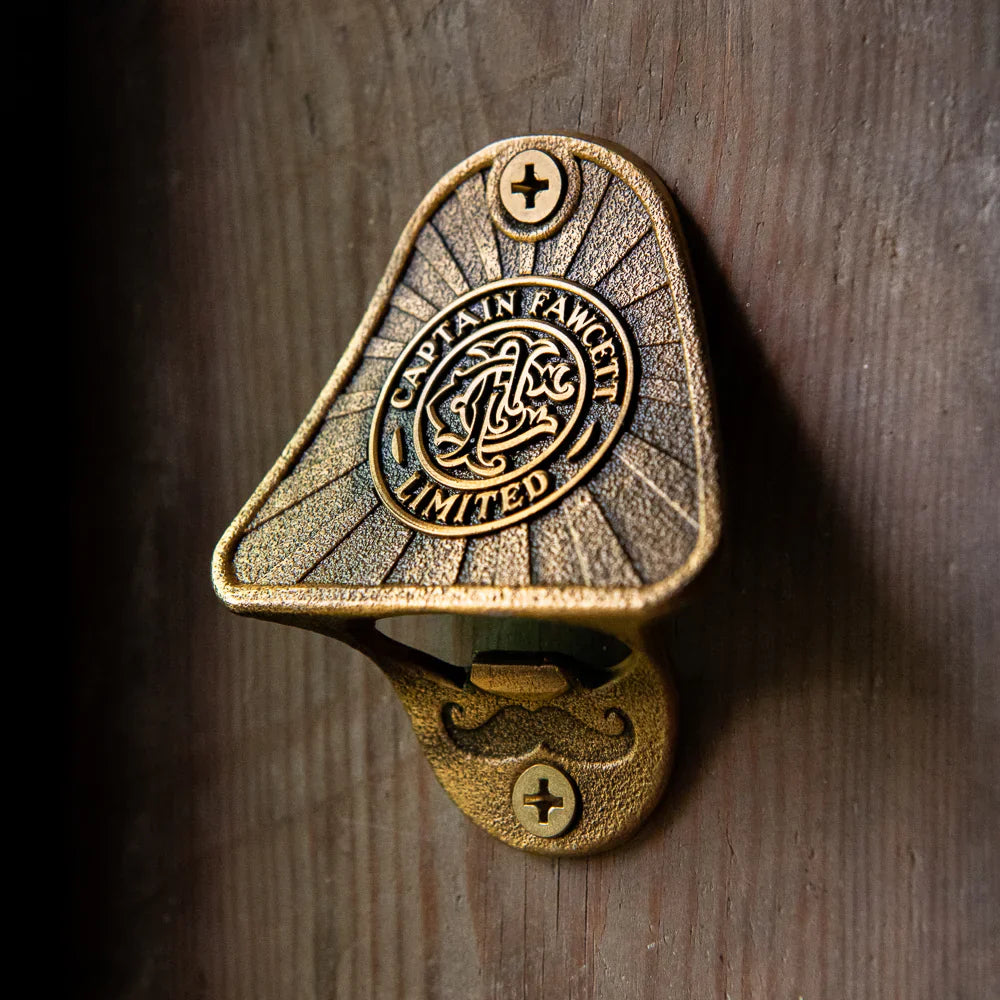 Captain Fawcett Wall Mounted Bottle Opener