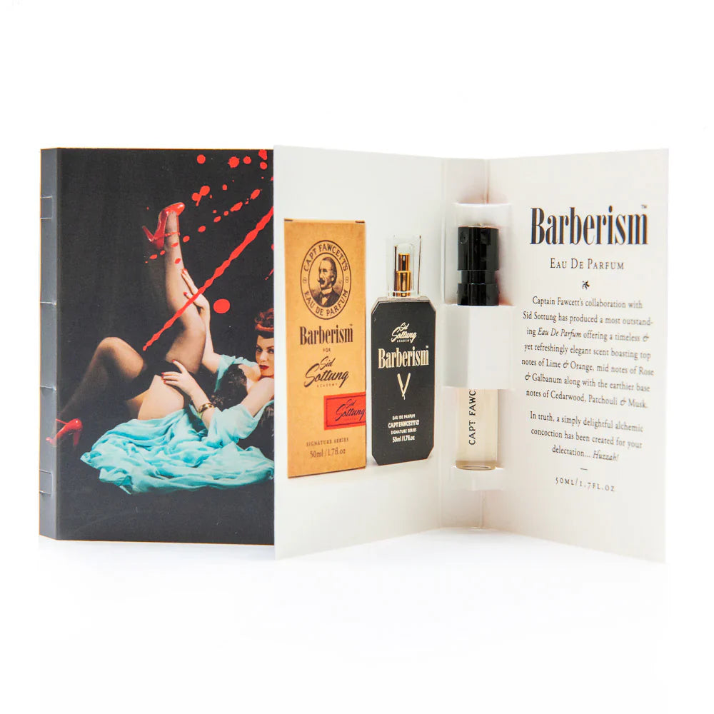 Captain Fawcett 2ml Barberism Eau De Parfum SAMPLE