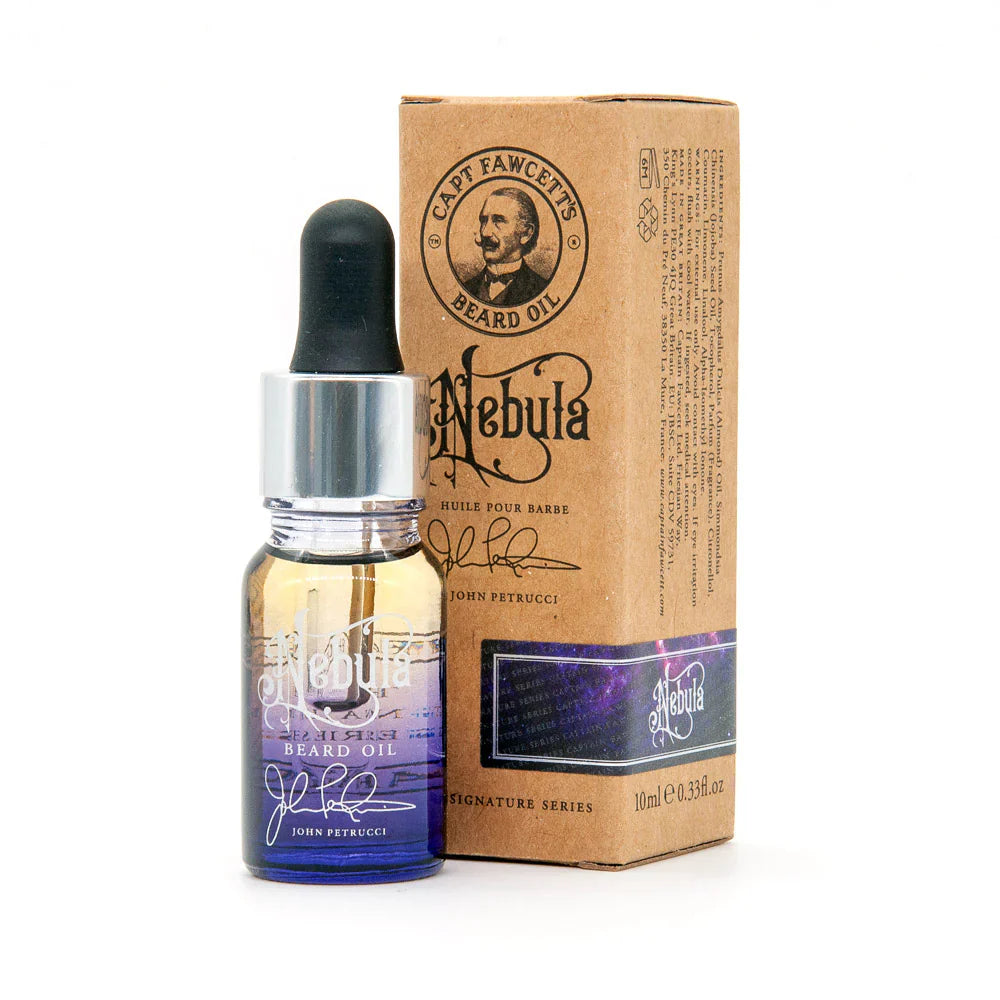 Captain Fawcett John Petrucci's 'Nebula' Beard Oil 10ml Travel Sized