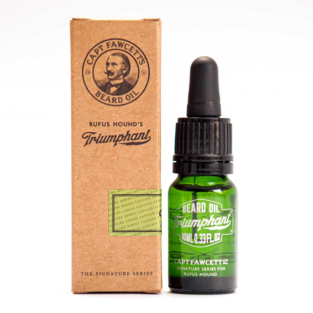 Captain Fawcett Triumphant Beard Oil 10ml Travel Sized
