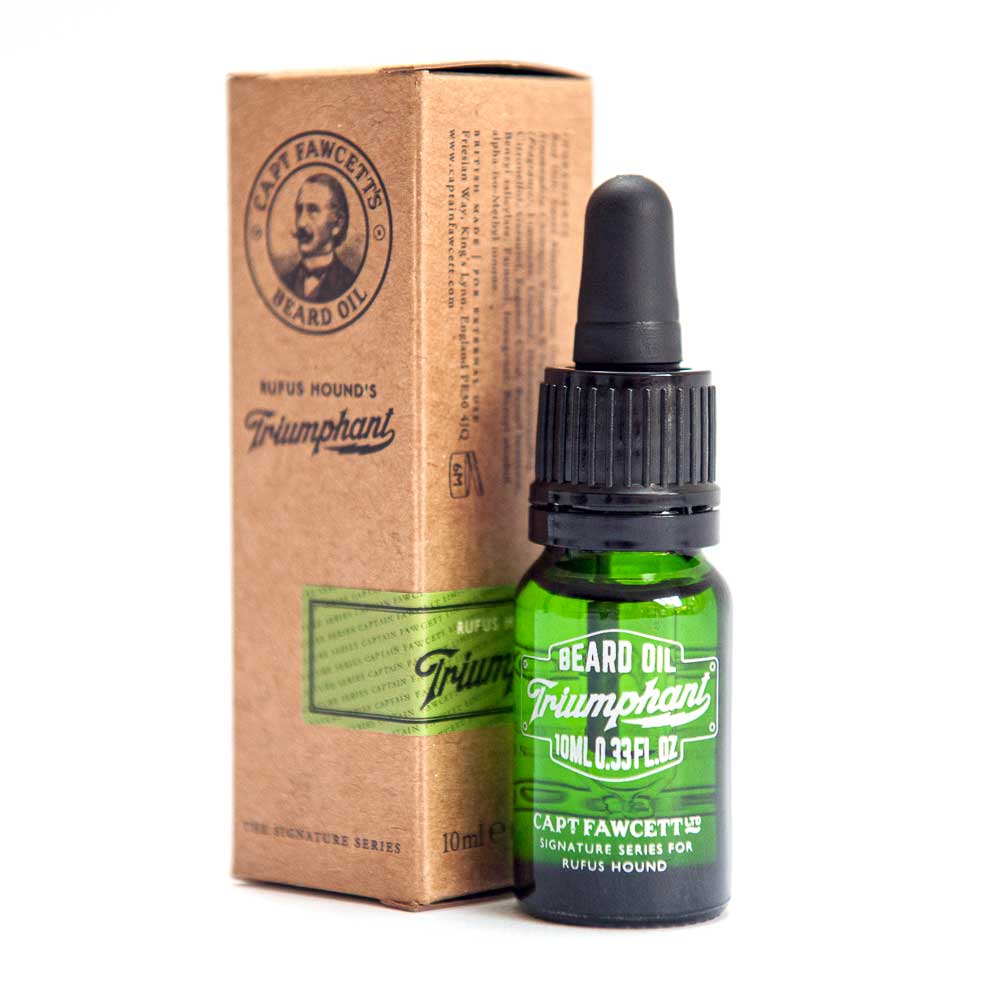 Captain Fawcett Triumphant Beard Oil 10ml Travel Sized