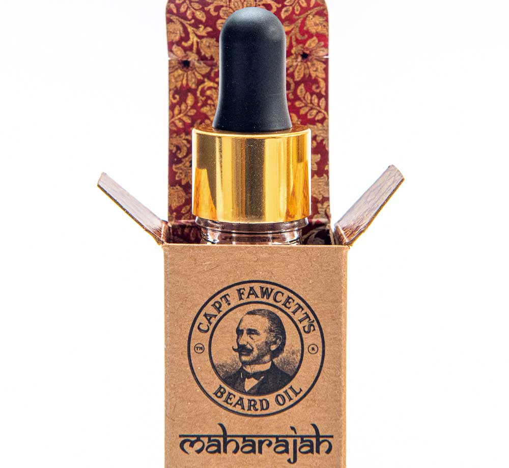 Captain Fawcett Maharajah Beard Oil 10ml Travel Sized
