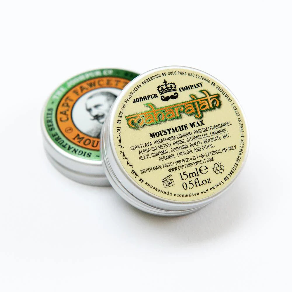 Captain Fawcett Maharajah Moustache Wax - 15ml/0.5 oz