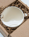 Captain Fawcett Moustache Guard Cup Large  - Left Handed
