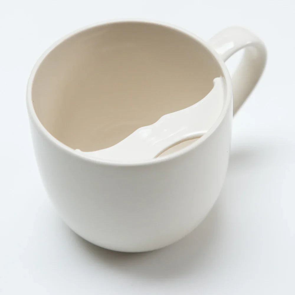 Captain Fawcett Moustache Guard Cup Large  - Left Handed