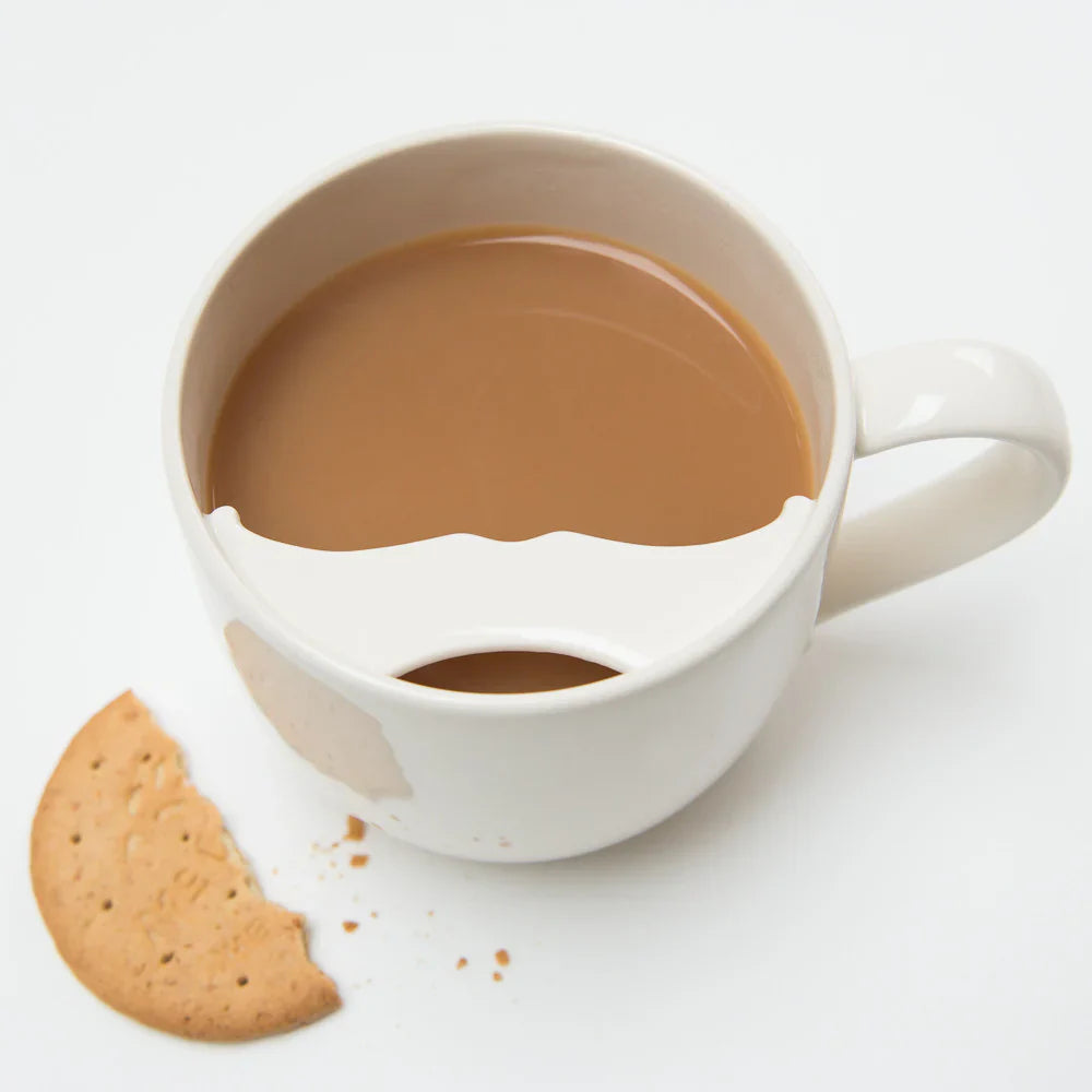 Captain Fawcett Moustache Guard Cup Large  - Left Handed