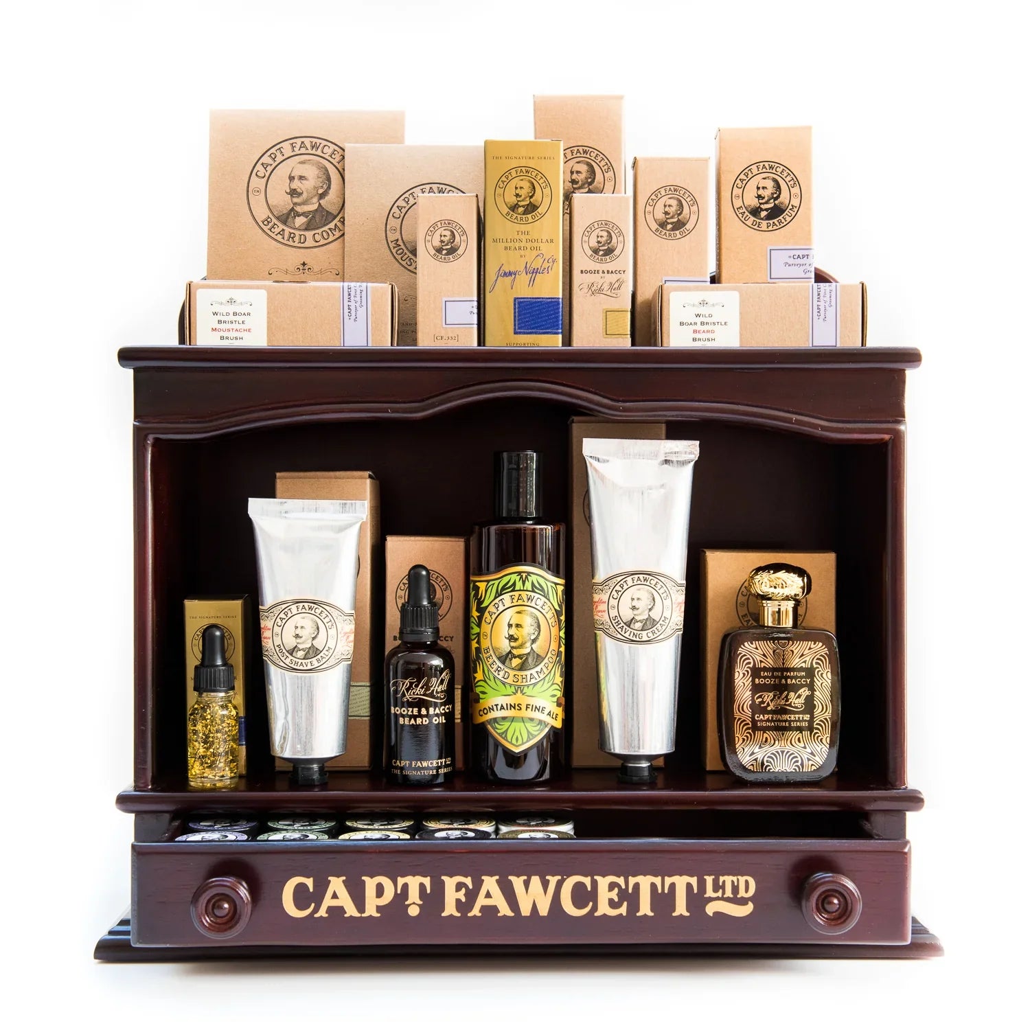 Captain Fawcett Wooden Display Cabinet - LIMITED EDITION