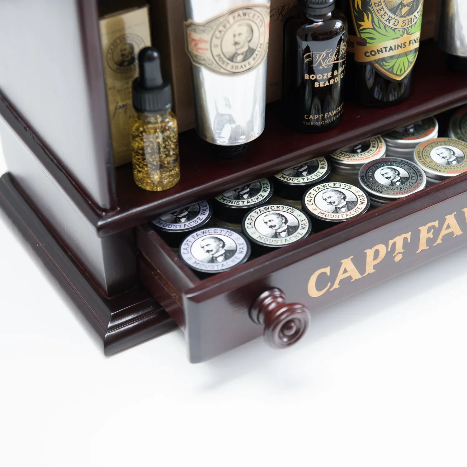 Captain Fawcett Wooden Display Cabinet - LIMITED EDITION