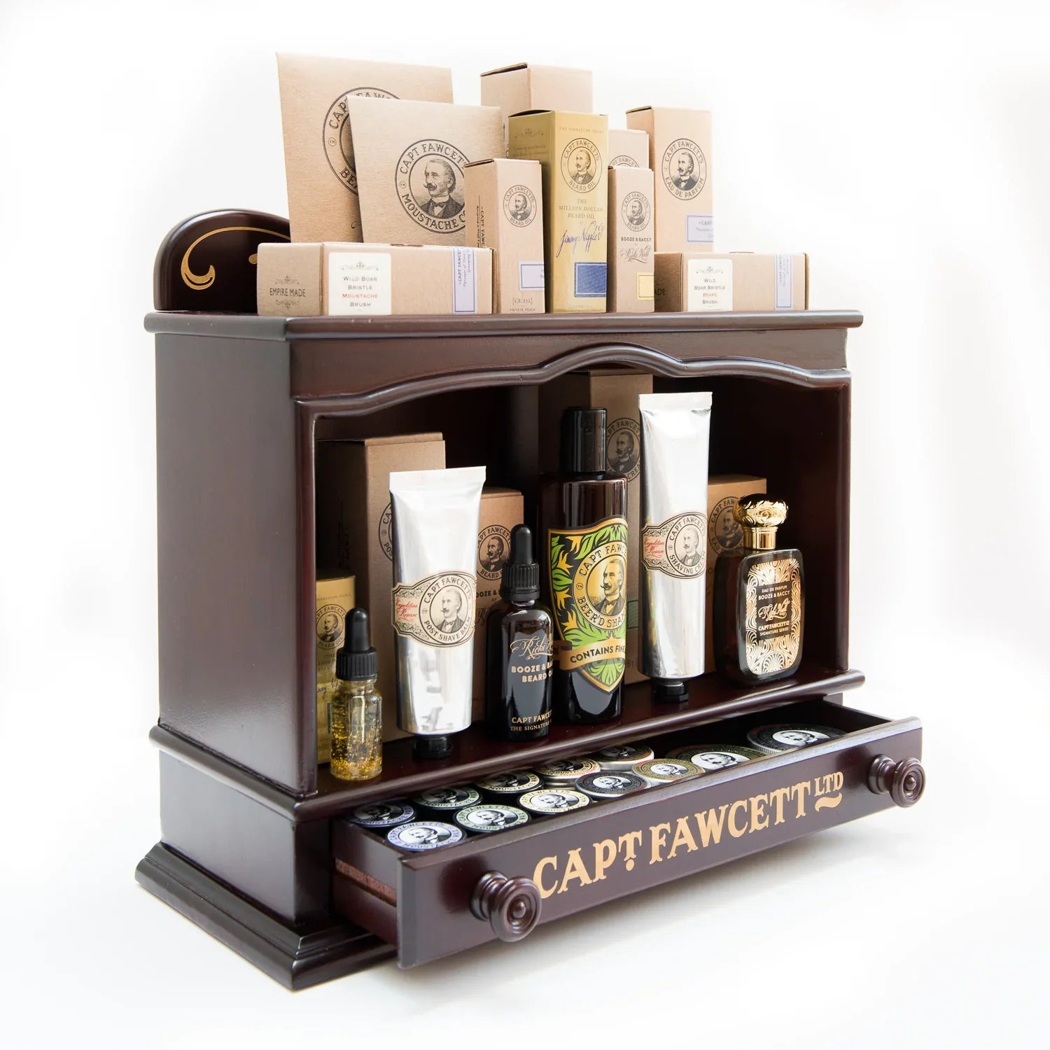 Captain Fawcett Wooden Display Cabinet - LIMITED EDITION