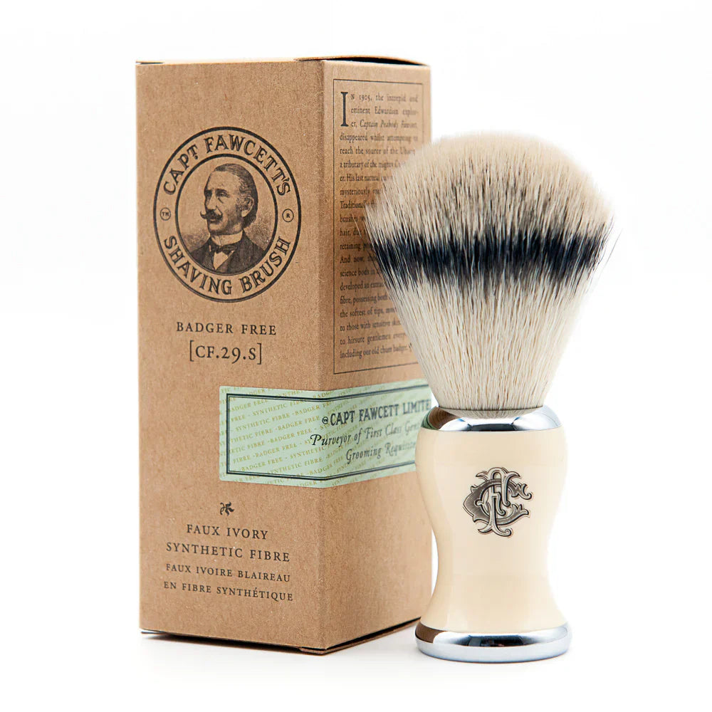 Captain Fawcett Badger Free Shaving Brush