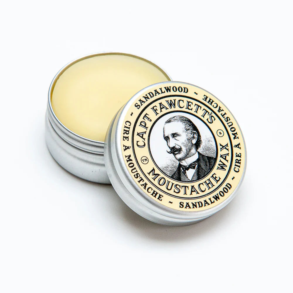 Captain Fawcett Sandalwood Moustache Wax - 15ml/0.5 oz