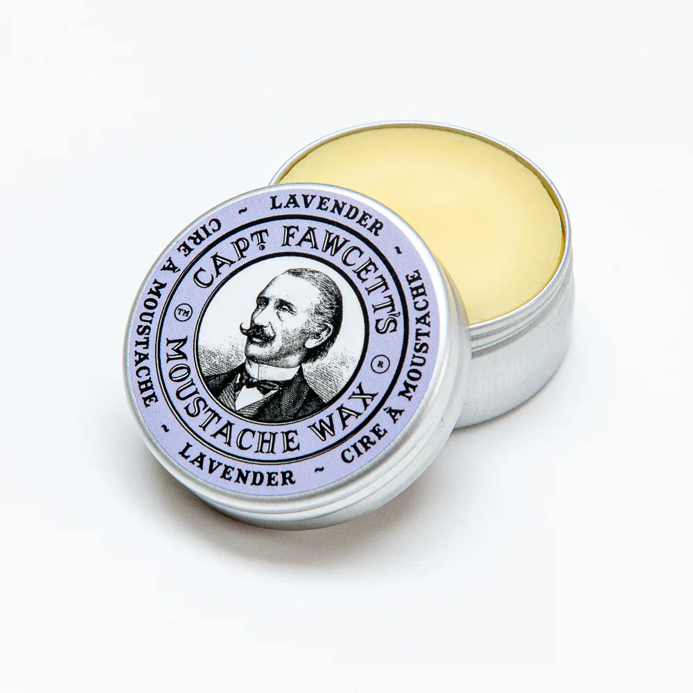 Captain Fawcett Lavender Moustache Wax - 15ml/0.5 oz