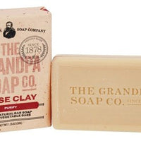 GRANDPA SOAP CO.  - ROSE CLAY SOAP (1.35 oz)