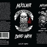 Mad Viking Mjolnir Beard Wash