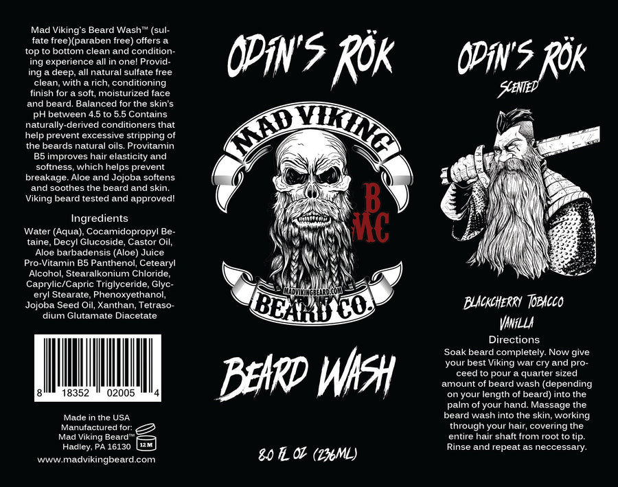Mad Viking Odin's Rok Beard Wash