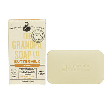 GRANDPA SOAP CO.  - BUTTERMILK SOAP (4.25 oz)