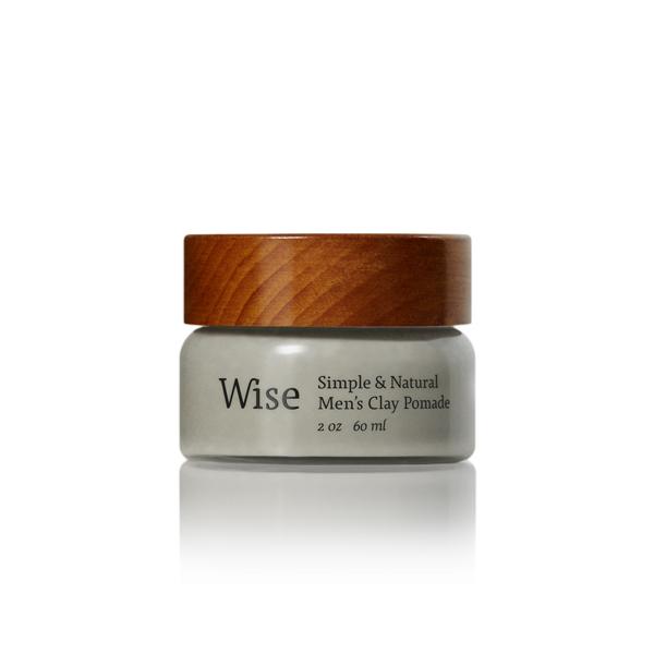 Wise - Glacier Clay Pomade (Reusable Glass Bottle)