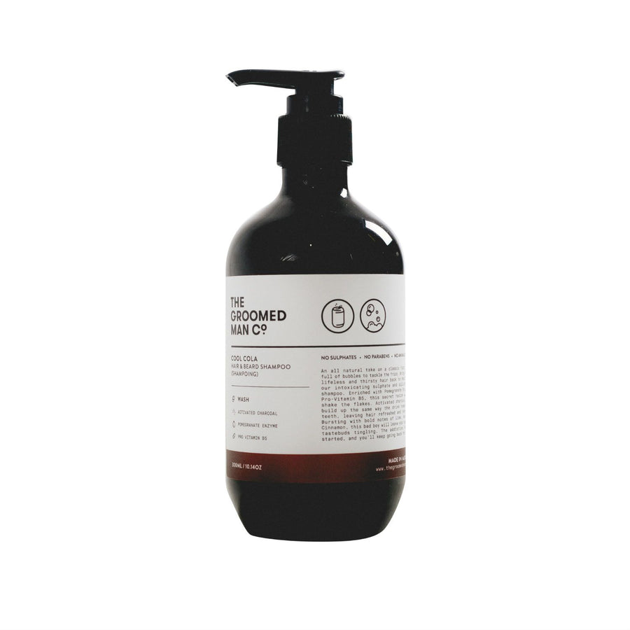 The Groomed Man Co - Cool Cola Hair & Beard Shampoo