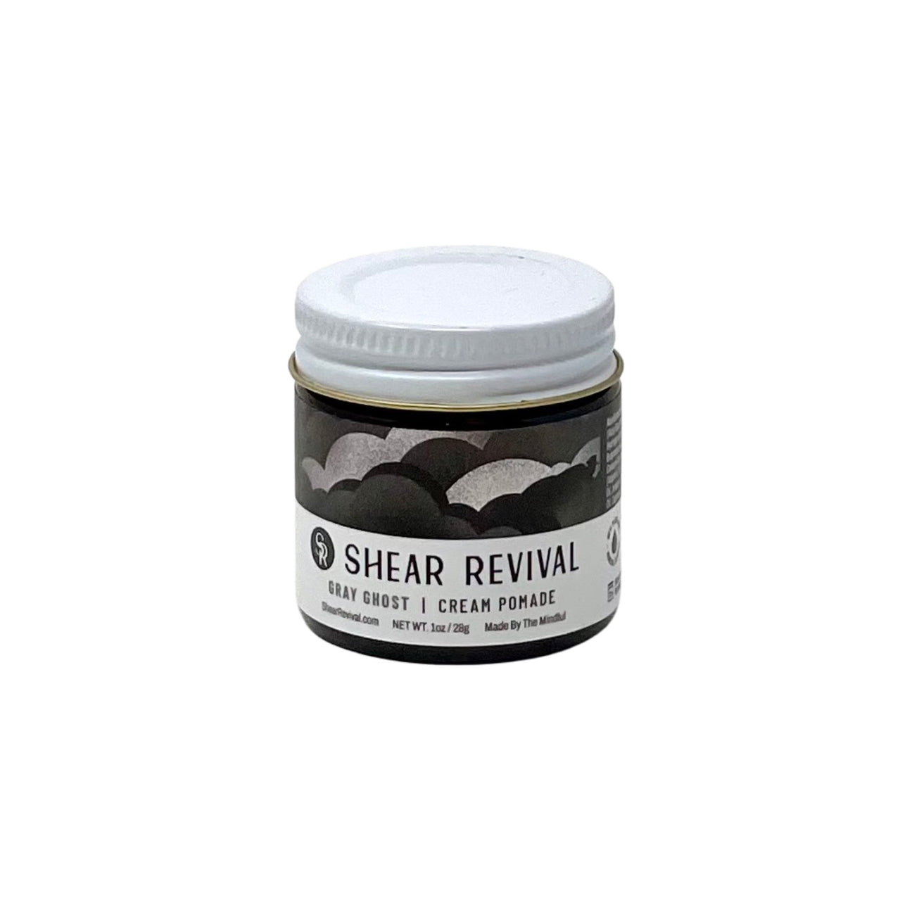 Shear Revival Gray Ghost Strong Hold Cream Pomade