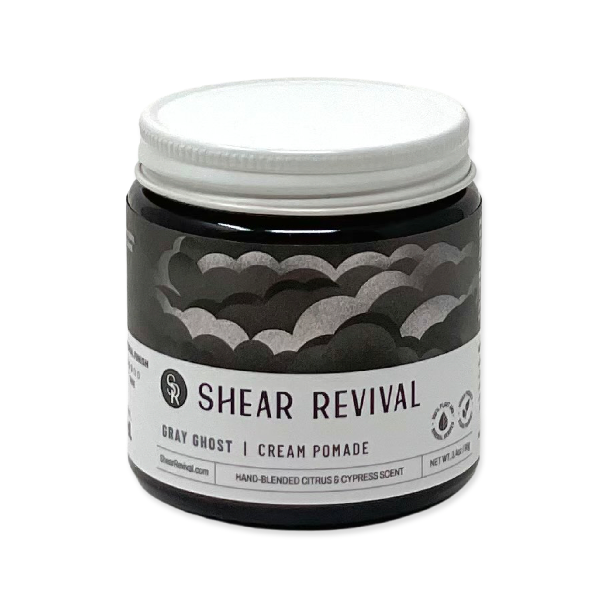 Shear Revival Gray Ghost Strong Hold Cream Pomade