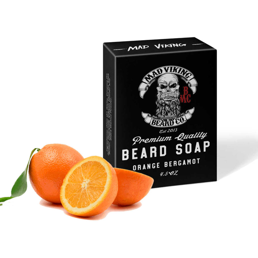 Orange Bergamont Beard & Body Bar Soap